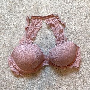 PINK Lace Push-Up Bra